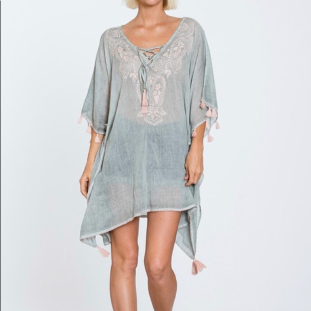 Boho Tassel Cover Up